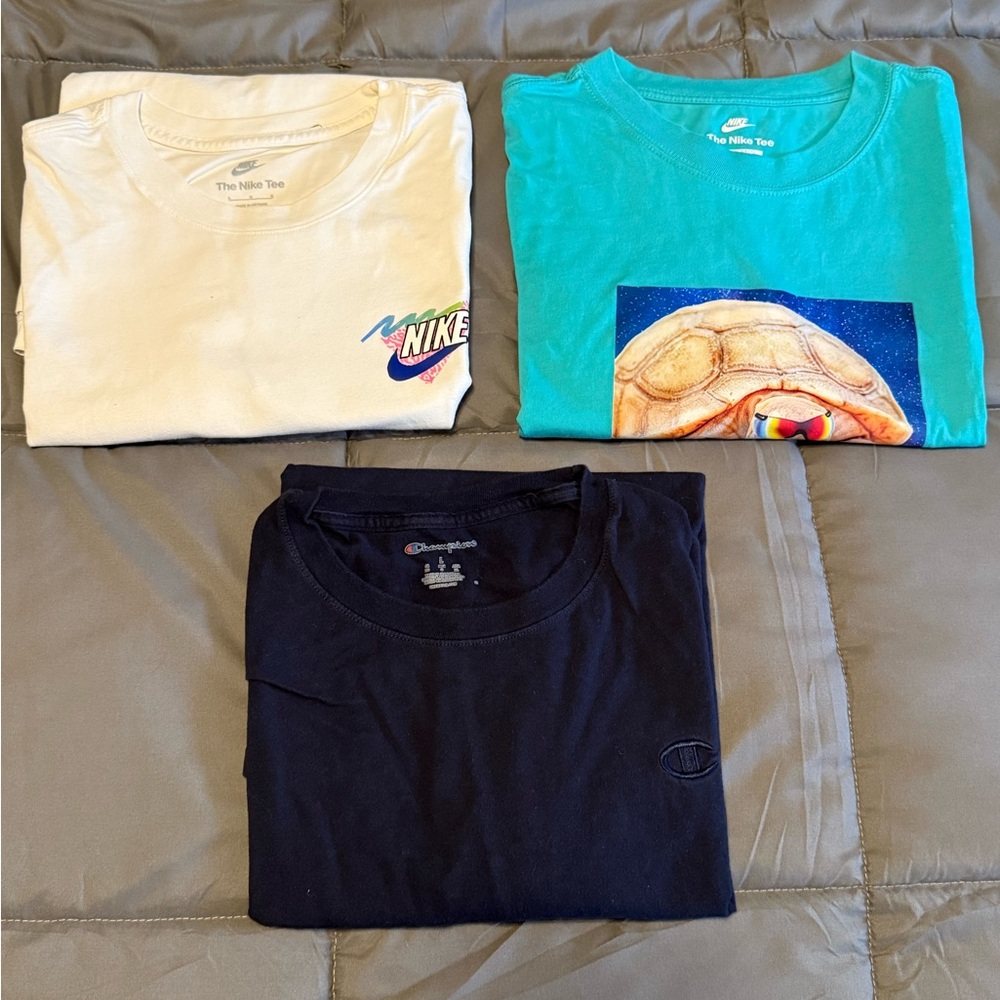 Men’s large T-shirts Nike, Champion